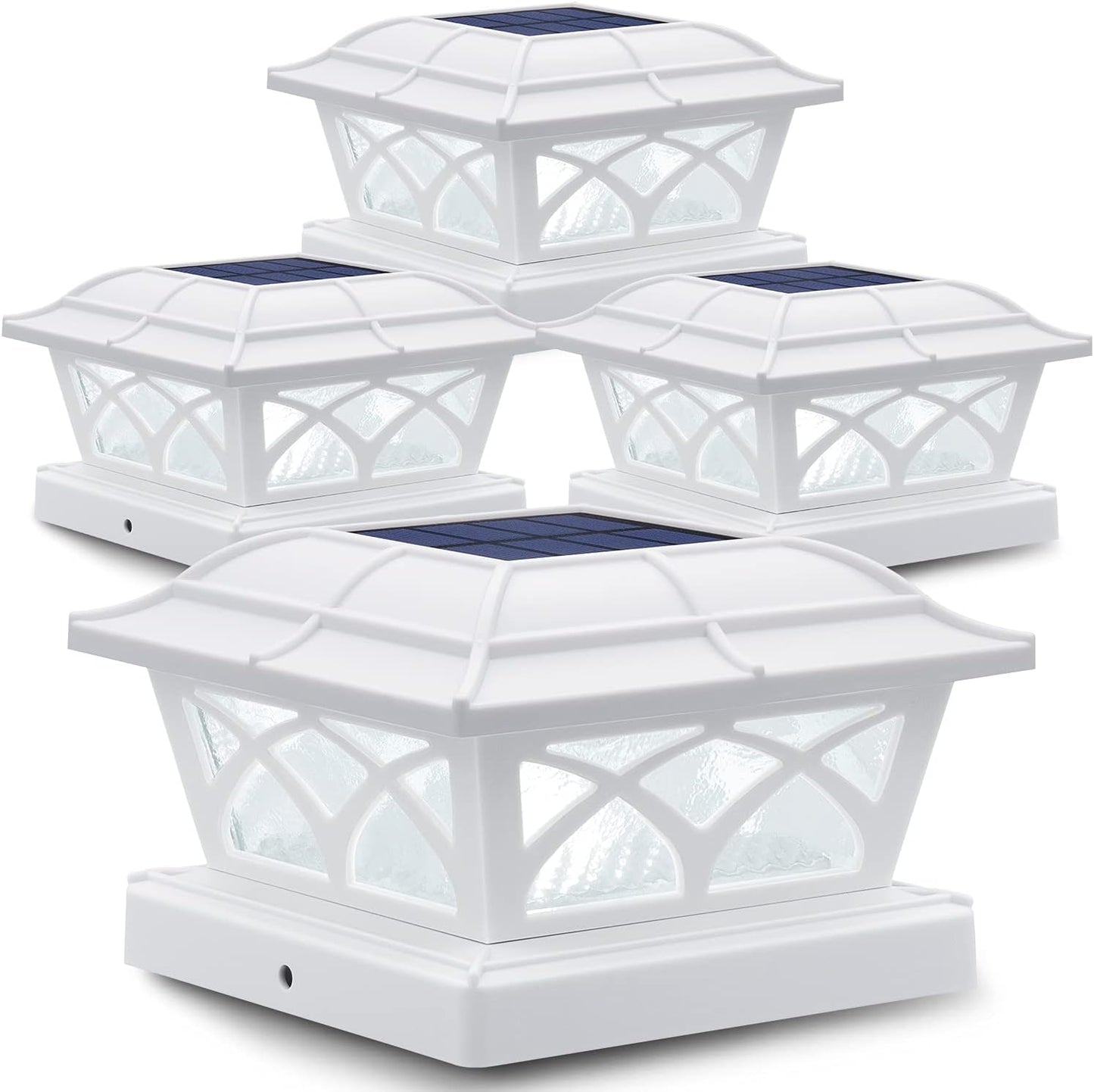 SIEDiNLAR Solar Post Cap Lights for 4x4 5x5 6x6 Posts