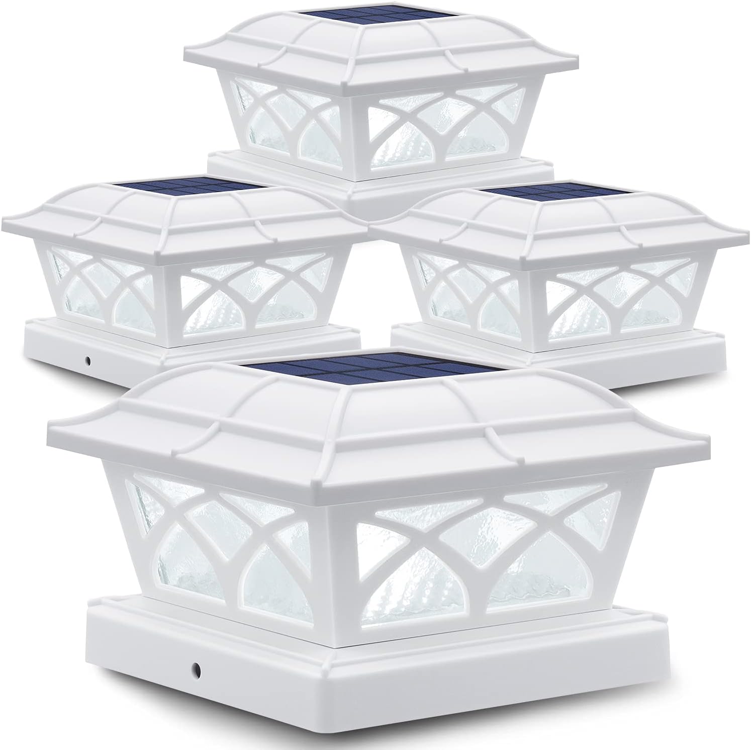 SIEDiNLAR Solar Post Cap Lights for 4x4 5x5 6x6 Posts