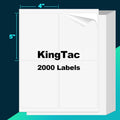 4 x 5 Shipping Address Labels 2000 Pack - Reliable Printing Sheets