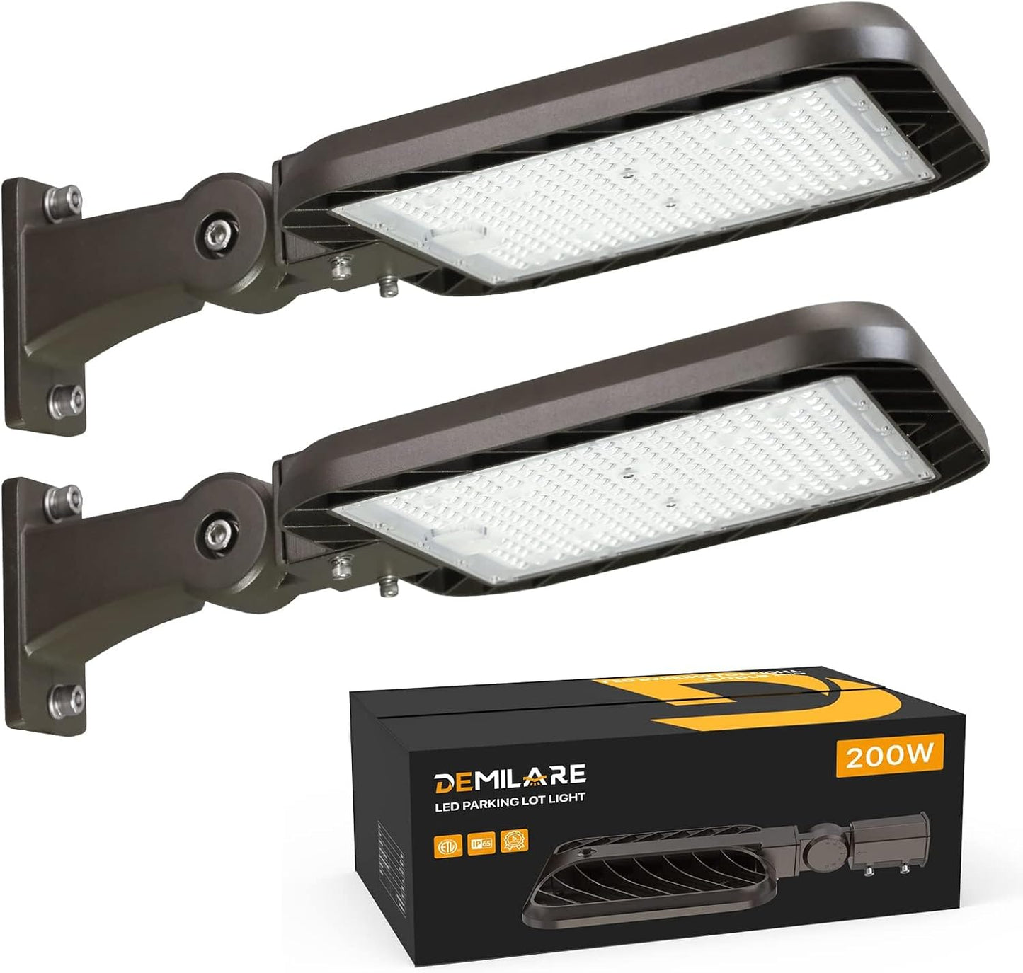 200W Led Parking Lot Light with Dusk Dawn Photocell Features