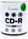 Smartbuy 200-disc 700MB/80min 52x CD-R Logo Top Blank Recordable Disc