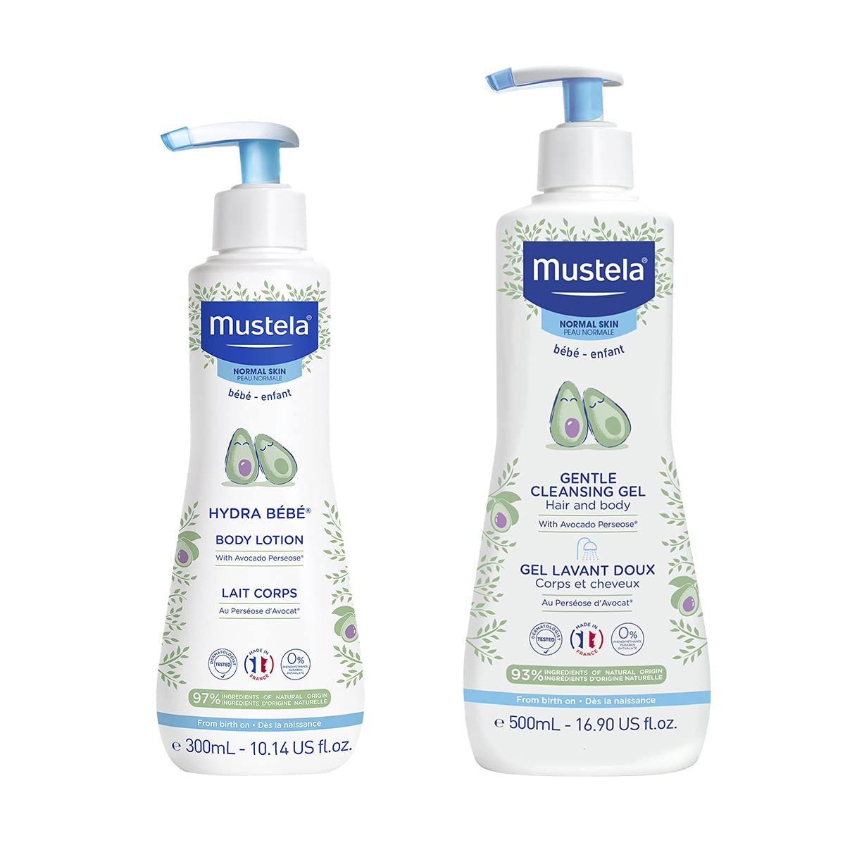 Mustela Baby Bath Set - Nourishing Avocado Care