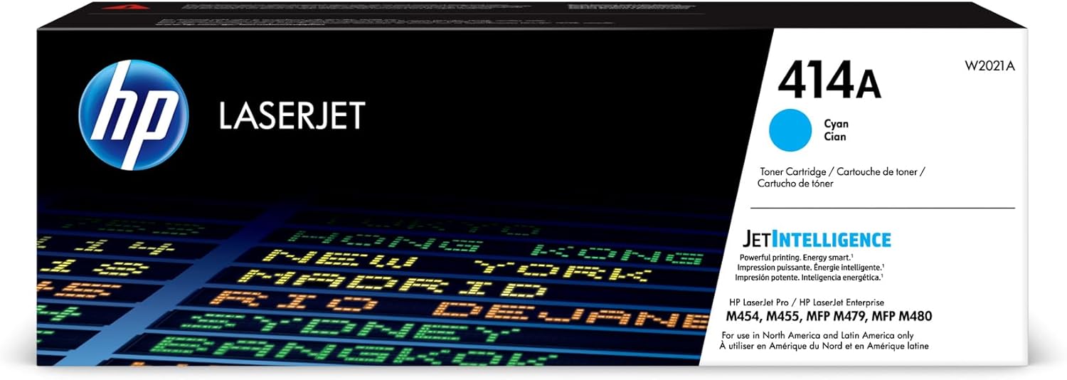 Vibrant Cyan Toner | HP Compatible | LaserJet Series | W2021A