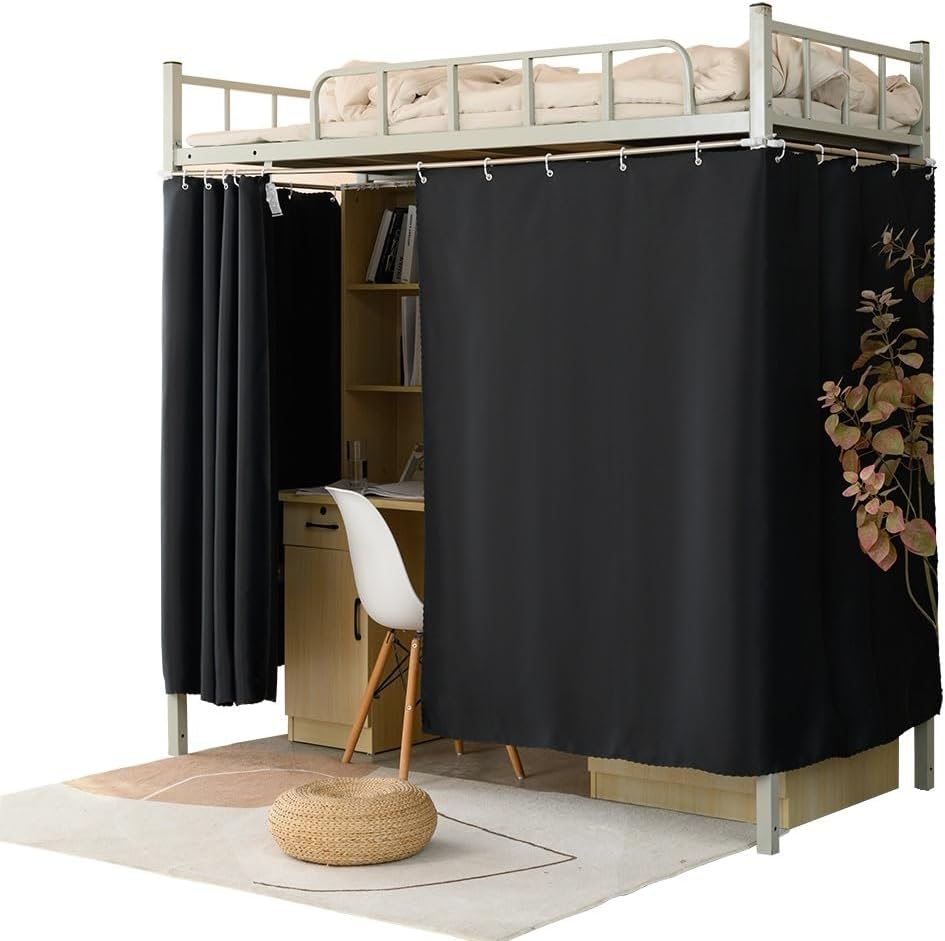 Blackout Bunk Bed Curtains - Sleep in Total Darkness!