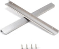 Edge Finger Pulls 15.75 in Brushed Nickel Pack of 5 - Invisible