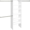 ClosetMaid SuiteSymphony Wood Closet Organizer Starter Kit