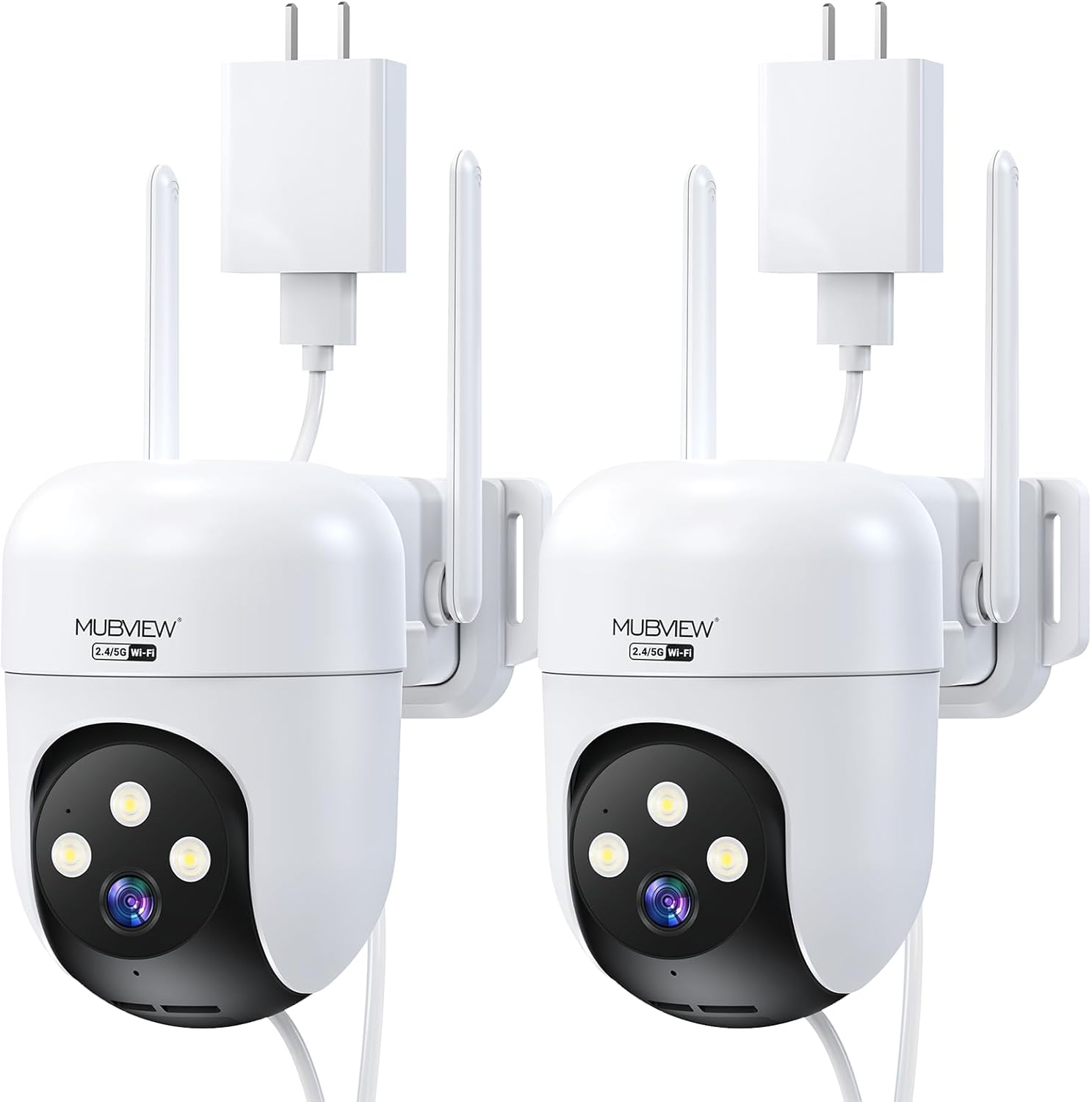 MUBVIEW 360 Security Cameras Wireless Outdoor for Home Safety