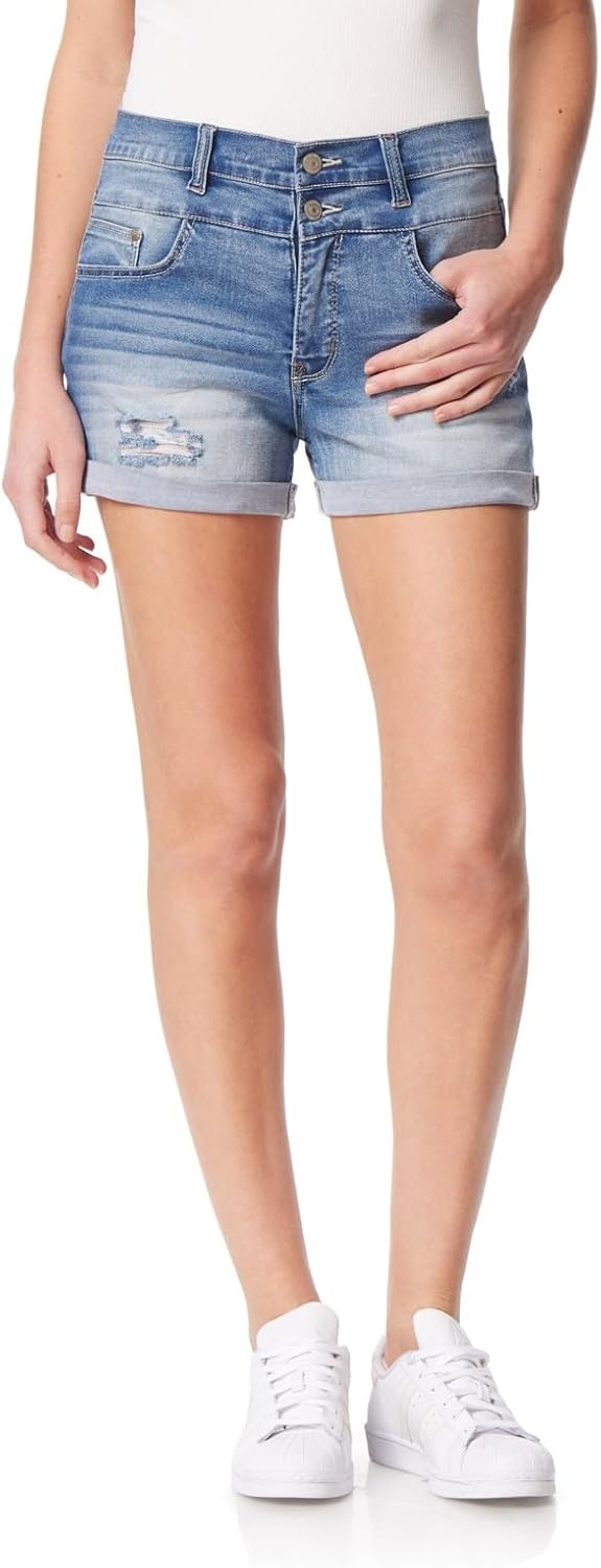 WallFlower Women's Sassy Denim Shorts for Ultimate Comfort