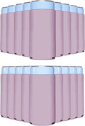 PartyPrints 200 Pack Blush Slim Can Cooler Sleeves - Bulk Insulated