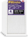 Filtrete 18x24x1 Air Filter for Improved Indoor Air Quality