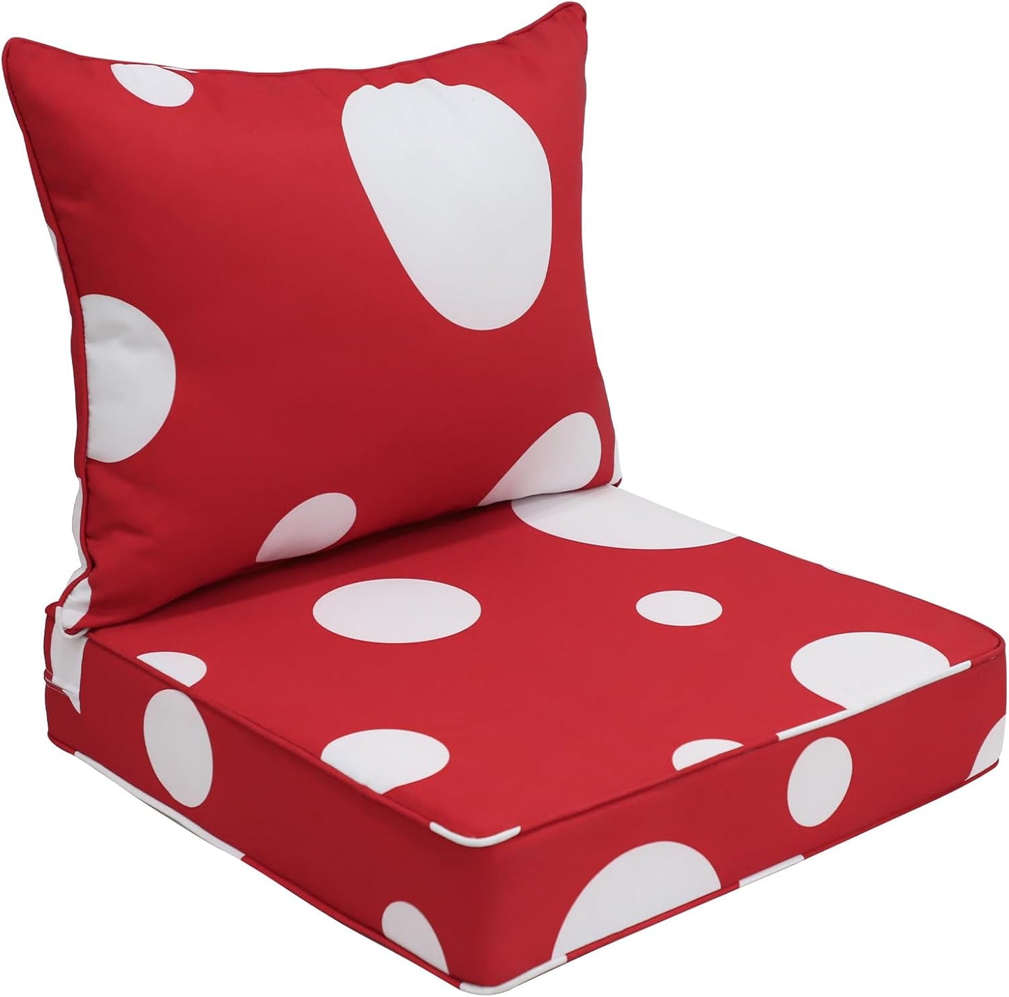 EAGLE PEAK Outdoor Deep Seat Patio Cushion Set for Comfort