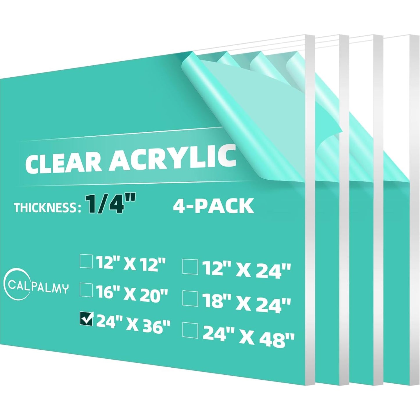 24 x 36 Clear Acrylic Sheets for Craft Projects and More