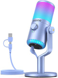 MAONO USB Gaming Microphone DM30 RGB - Clear Streaming Sound