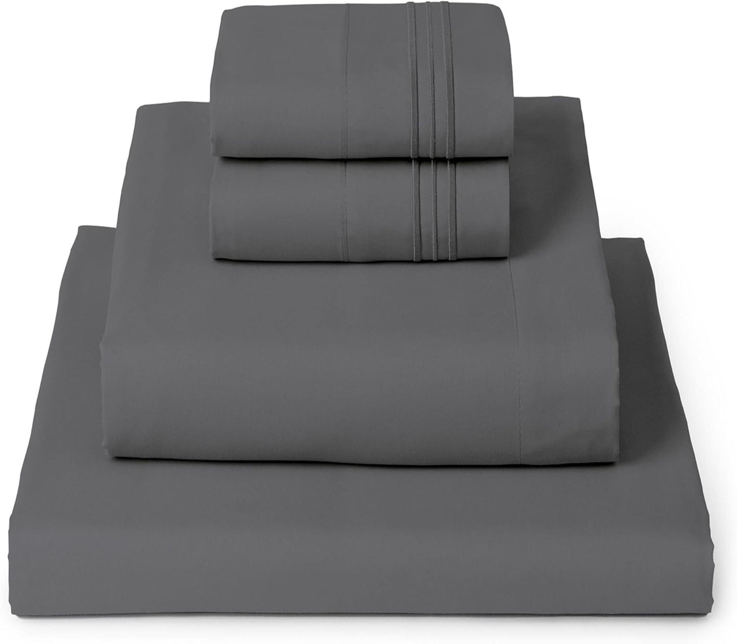 Mellanni California King Sheets Set - Luxury Soft Cooling Bedding