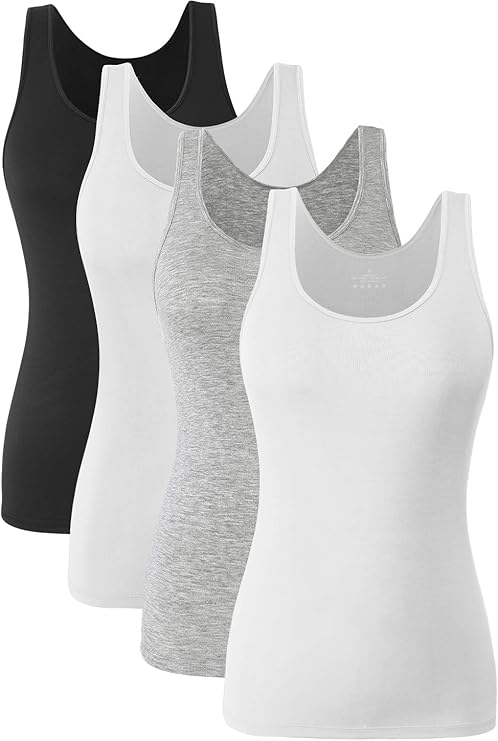 Orrpally Basic Tank Tops for Women Lightweight 4-Pack Review
