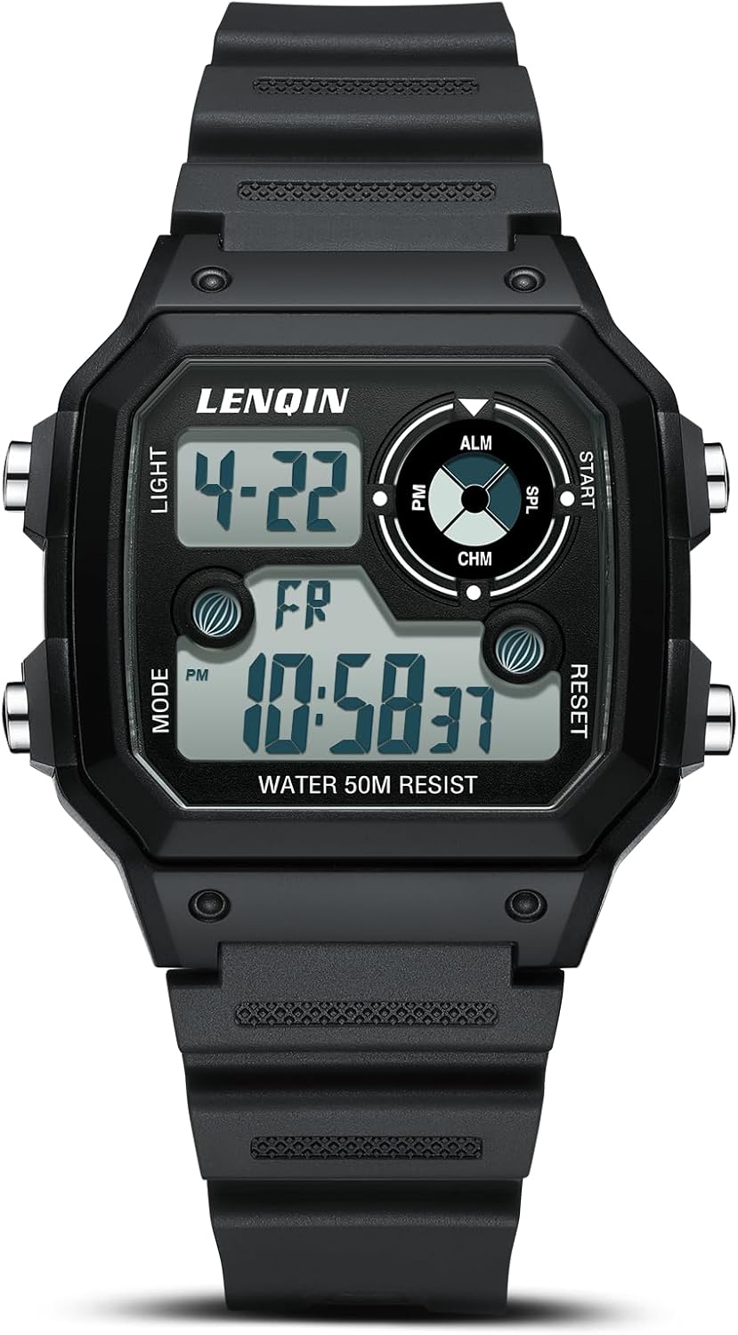 LN LENQIN Ultra-Thin Waterproof Sports Watch