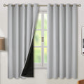 BGment Thermal Insulated Blackout Curtains for Bedroom 60x63