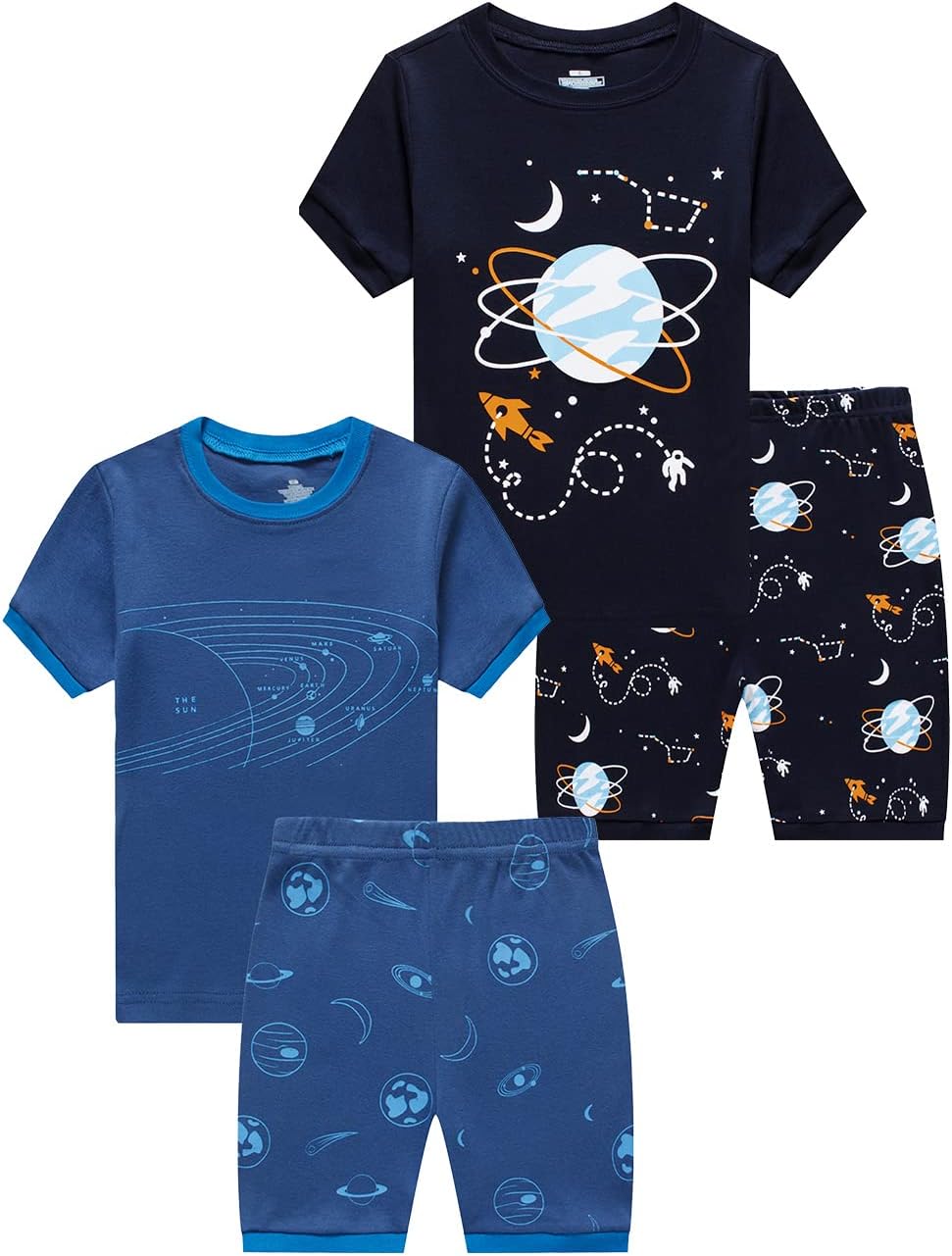 Family Feeling Boys Summer Pajamas Sets for Comfortable Sleep