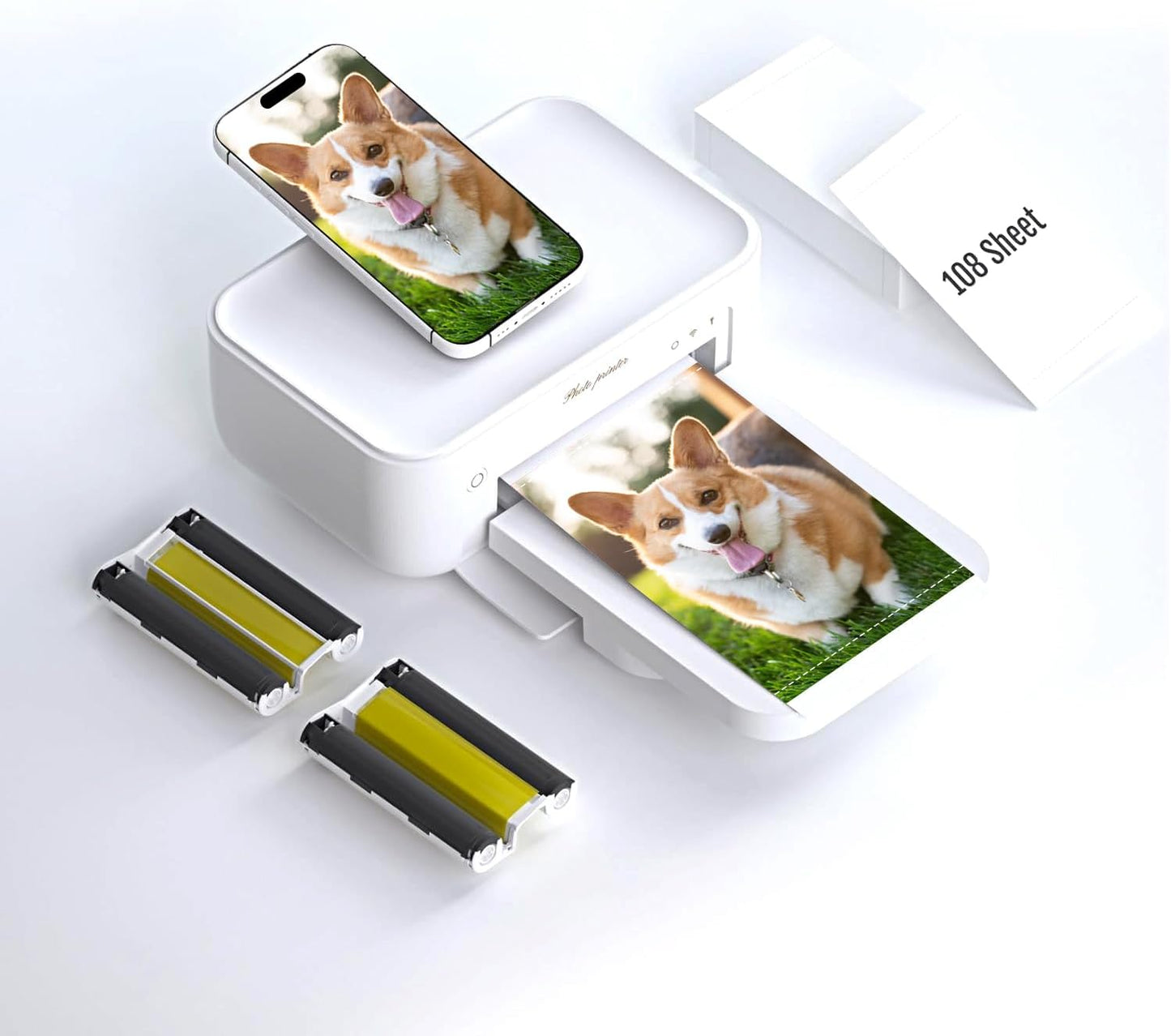 HPRT Photo Printer for Instant 4x6 Prints - Portable & User-Friendly
