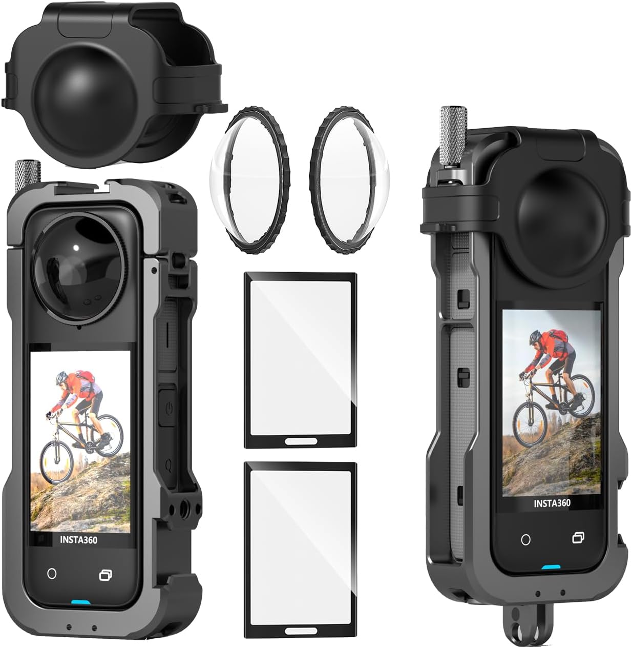 Insta 360 X4 Aluminum Frame Cage and Accessories Kit Review