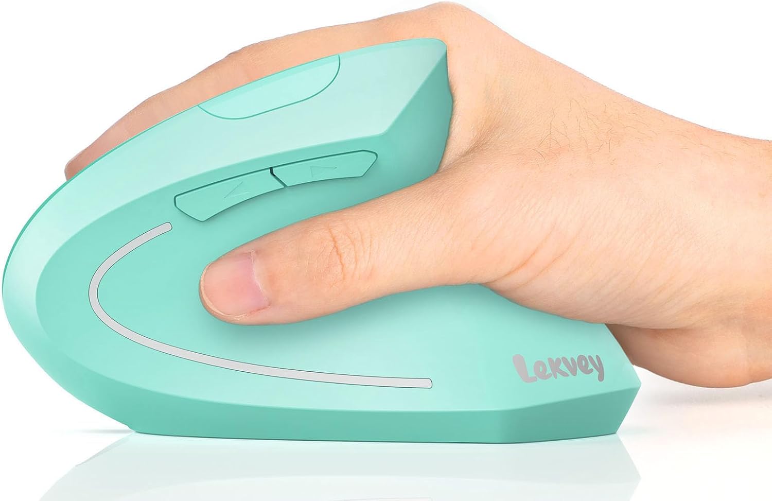 Lekvey Ergonomic Vertical Wireless Mouse for Comfort and Style