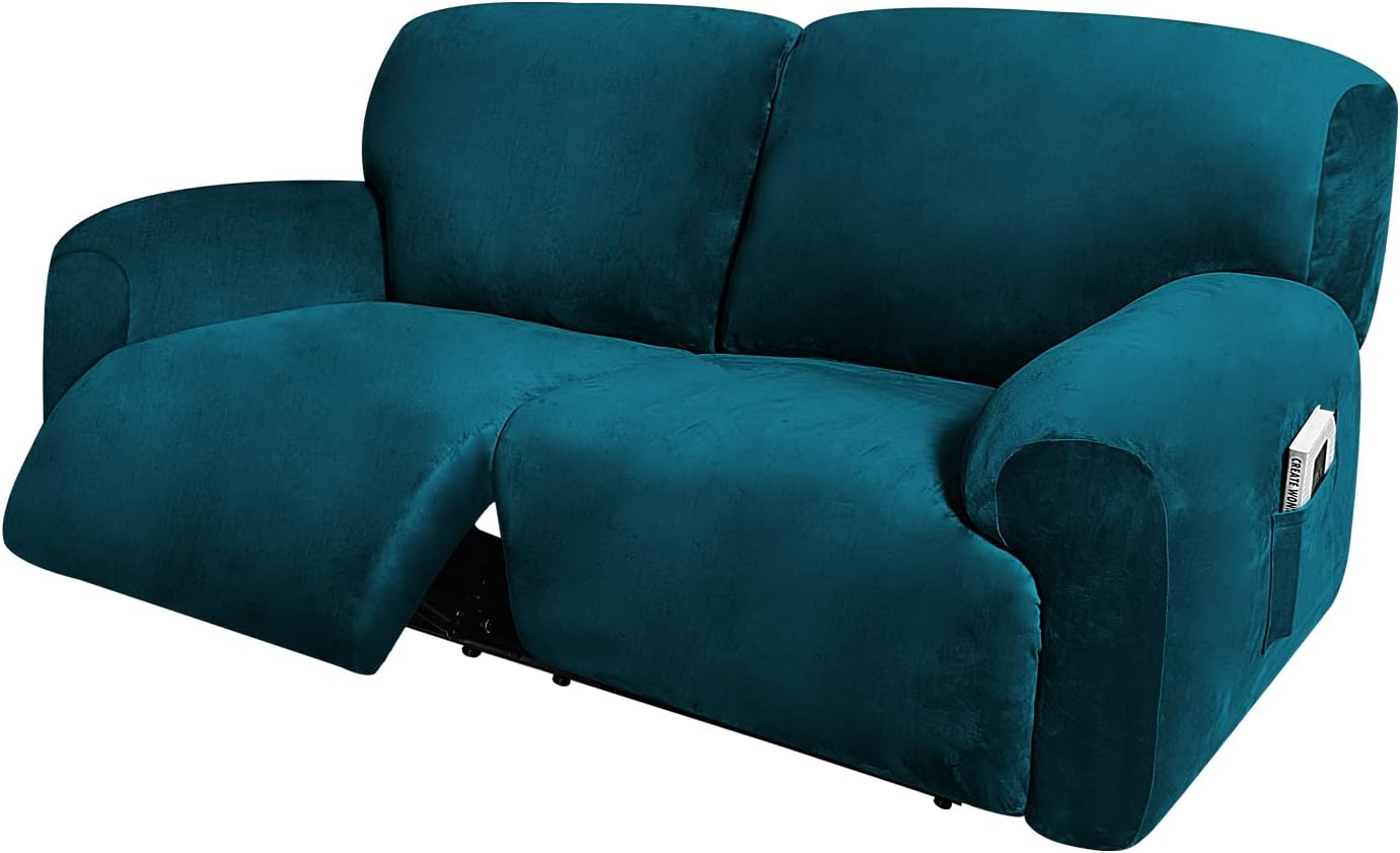 ULTICOR Extra Wide Reclining 2 Seater Sofa Cover for Comfort