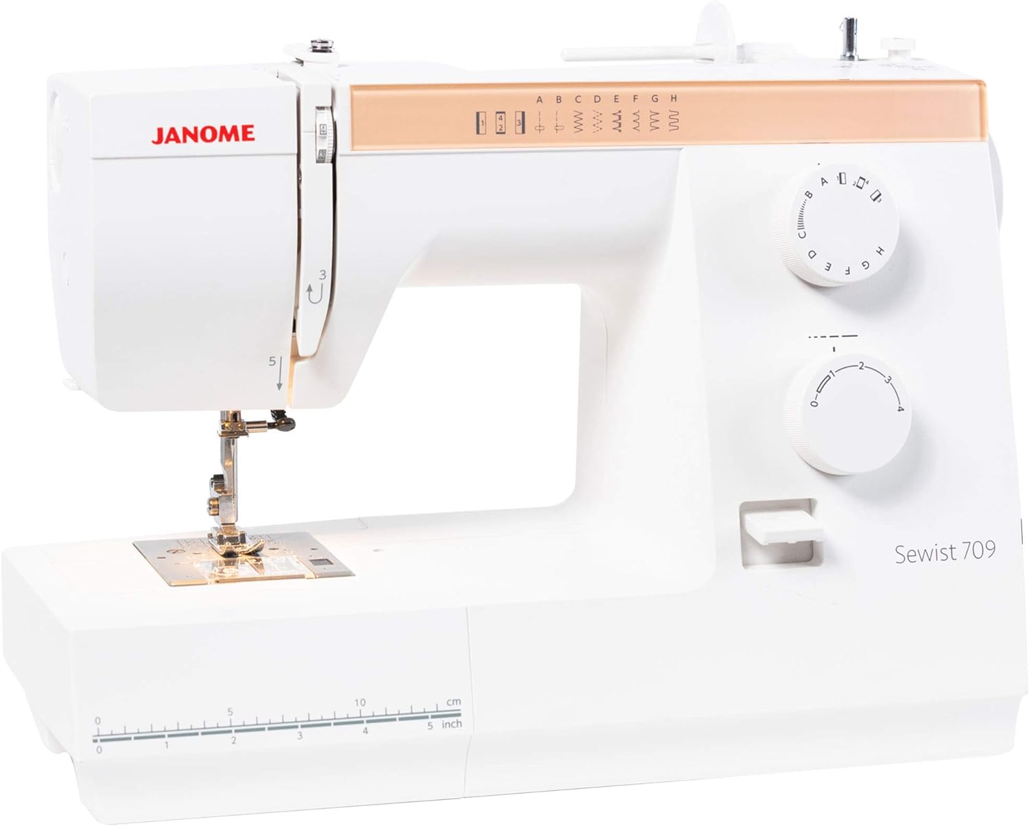Janome Sewist 709: Precise Stitching Power!