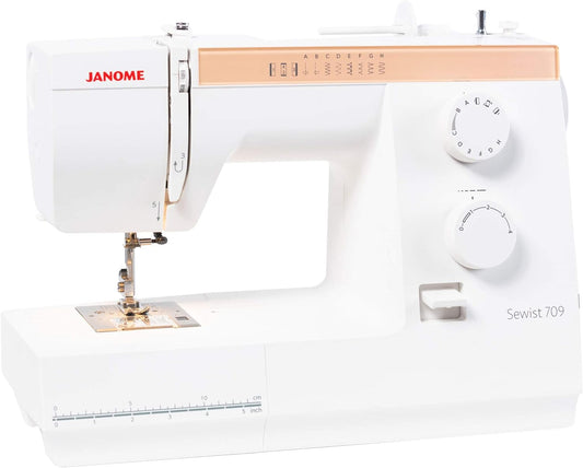 Janome Sewist 709: Precise Stitching Power!