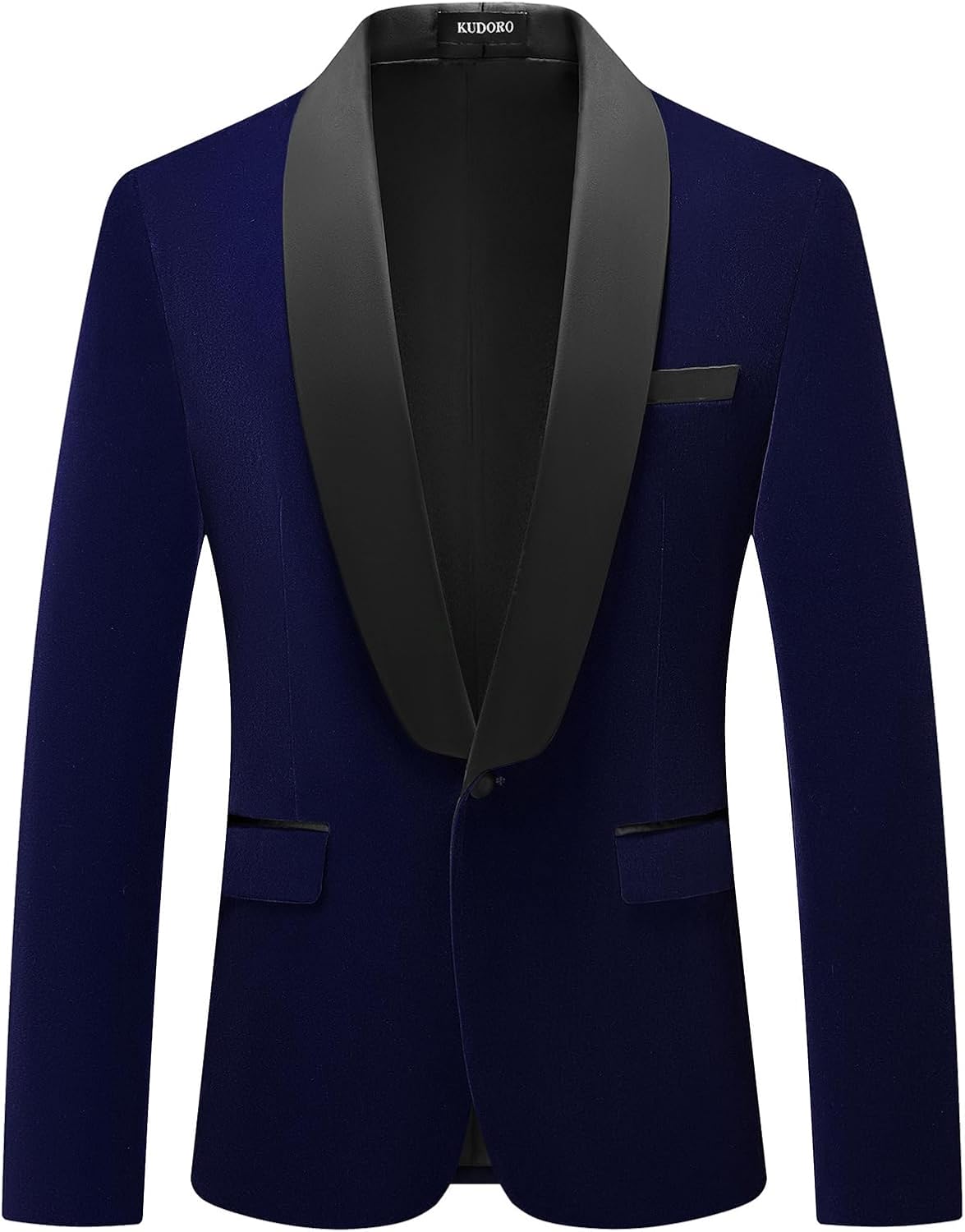 Mens Velvet Blazer Slim Fit Tuxedo Jacket for Weddings and Prom