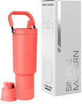 Trek Pivot 40oz Flip Straw Tumbler with Handle - Versatile Insulated