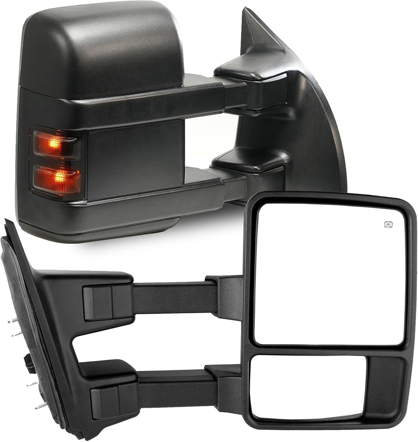 PZ Towing Mirrors for 99-07 F250 F350 F450 F550 Super Duty