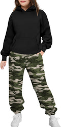 Arshiner girls fall outfit set featuring cozy hoodie and sweats