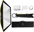 Glow ParaSnap 36x44 Rectangle Softbox - Fast Setup, Studio Quality