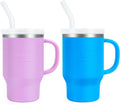 Mini Tumbler 9 oz Toddler Sippy Cup - Leakproof, Stainless & Silicone