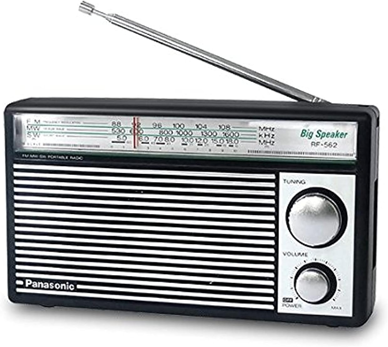 PANASONIC RF-562D Retro Design Shortwave Transistor Radio Review