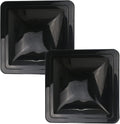 2 Pack 14 in Universal Roof Vent Cover for RV and Trailer Use