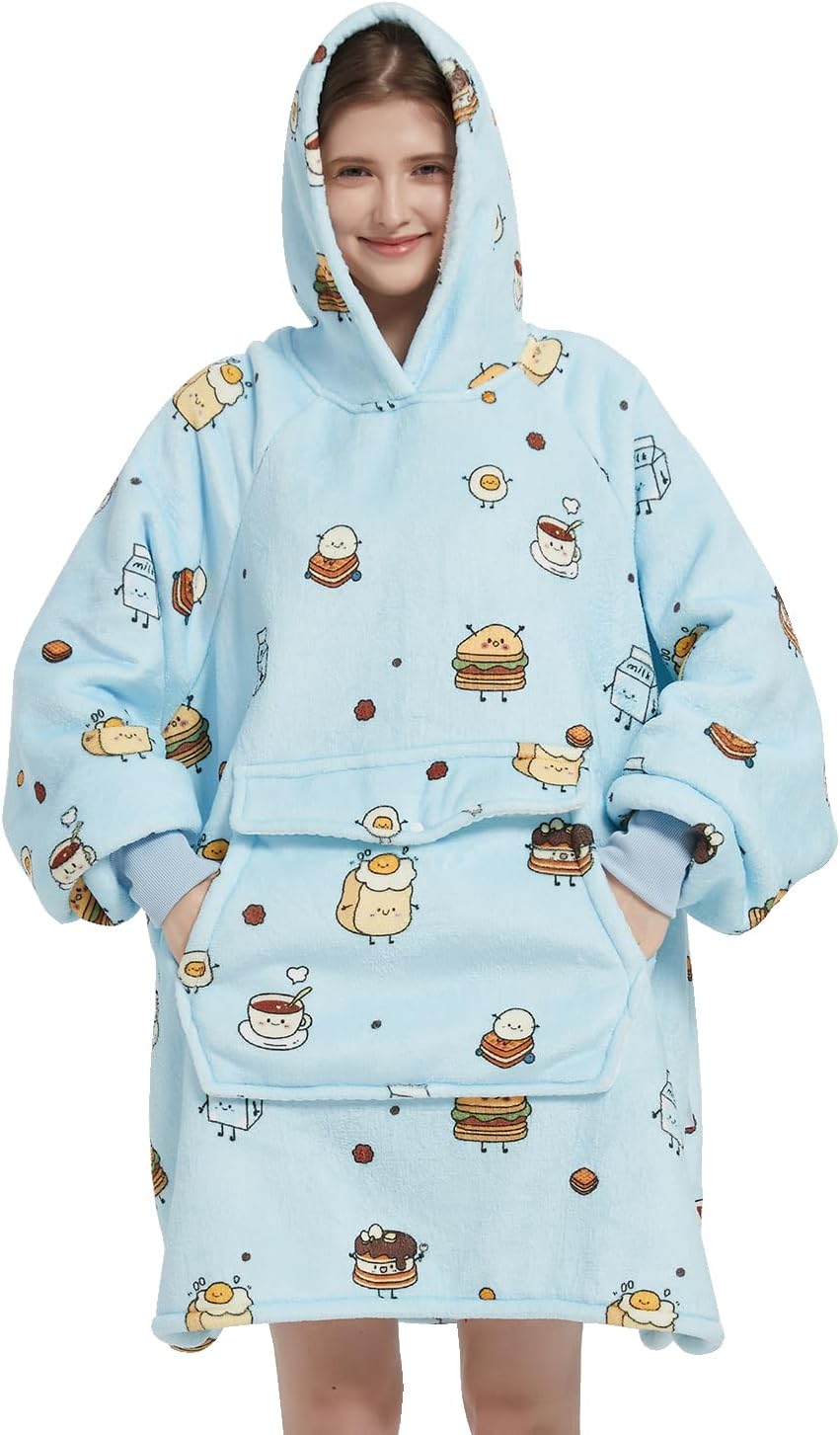 Krifey Wearable Blanket Hoodie for Cozy Comfort and Style