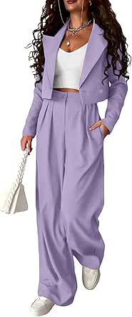 PRETTYGARDEN Women's 2 Piece Casual Outfits for Work Style