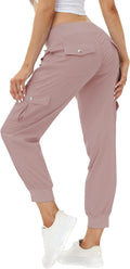 Women's Lightweight Hiking Cargo Pants - Quick Dry Comfortable Fit