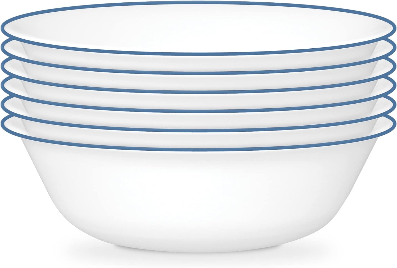 Corelle 6-Piece 18oz Round Bowls for Soup and Cereal