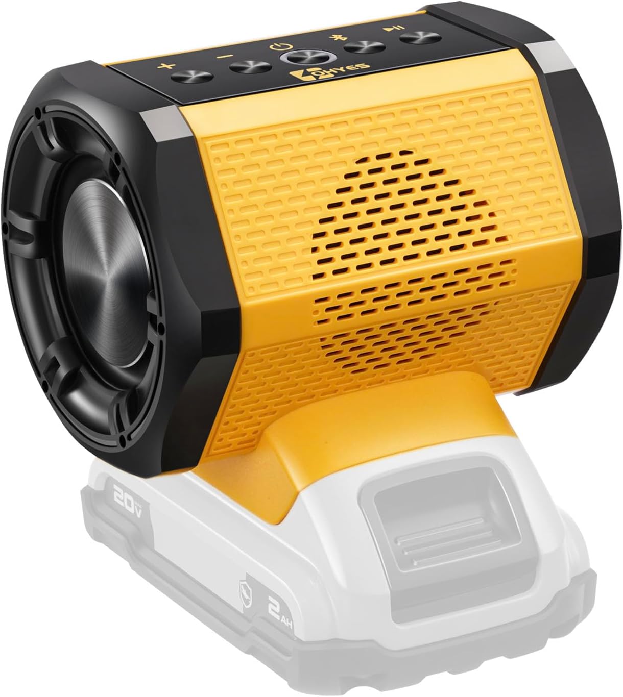 Wireless Speaker for DeWALT 20v Tools: Perfect for Jobsite & Fun!