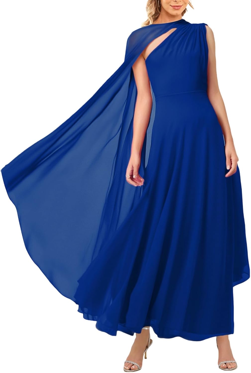 Elegant Evening Gowns for Women - Flowy Aline Maxi Dress