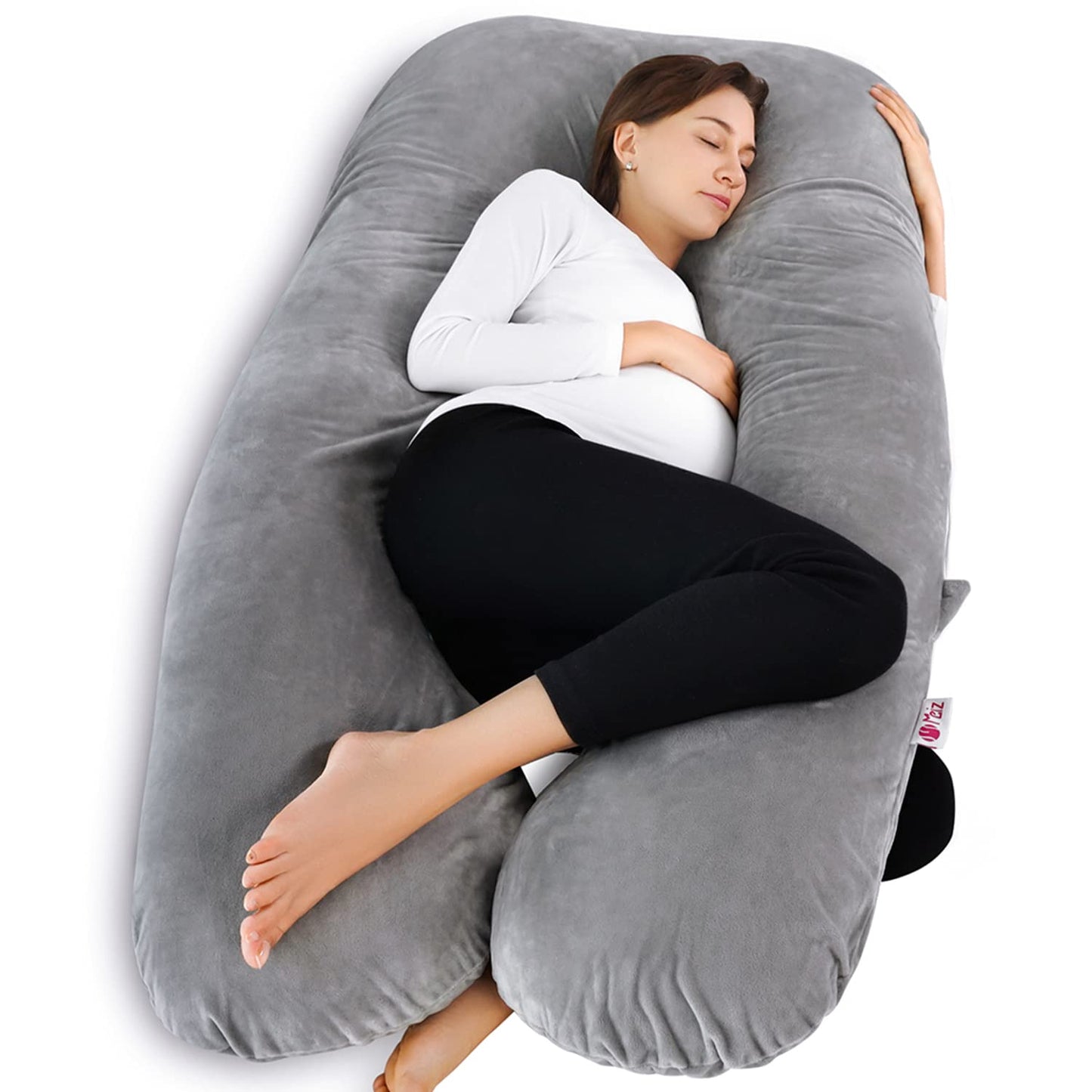 Meiz Pregnancy Pillow U Shaped Full Body Pillow for Comfort