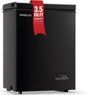Deep Freezer Chest 3.5 Cubic Feet Mini Freezer - Compact Cold Storage