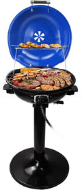 Electric BBQ Grill 15-Serving Indoor/Outdoor 1600W - Double Layer