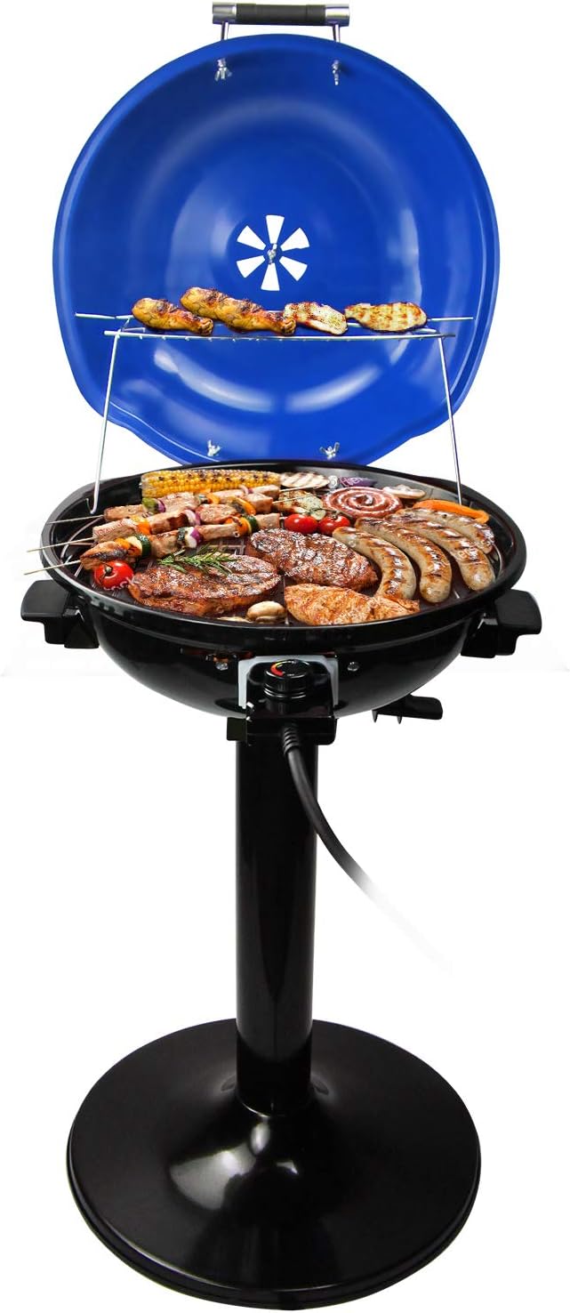 Electric BBQ Grill Techwood for Indoor and Outdoor Cooking Fun