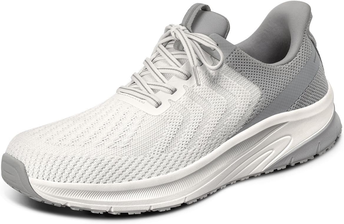 Orthofeet Men's Hands-Free Tilos Slip-On Sneakers for Comfort