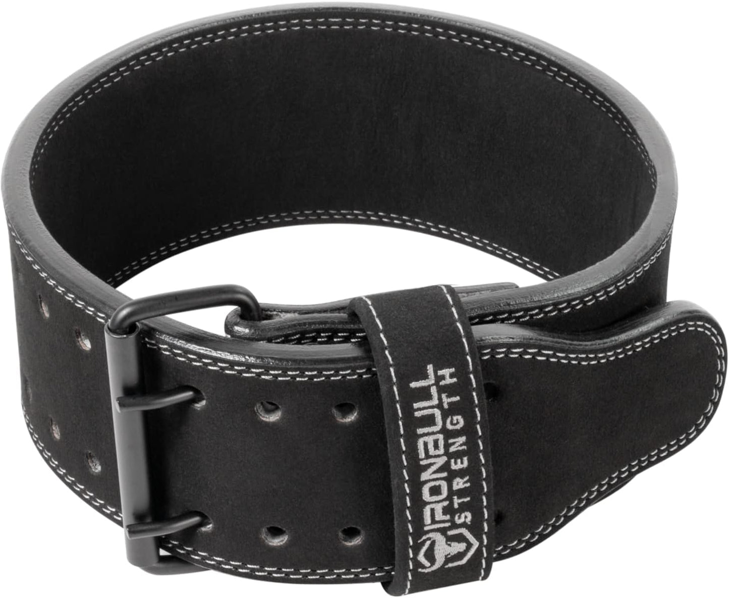 Powerlifting Belt 10mm Thick Leather for Squats and Deadlifts