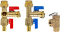 3/4 in Expansion PEX Tankless Water Heater Isolation Valve Kit