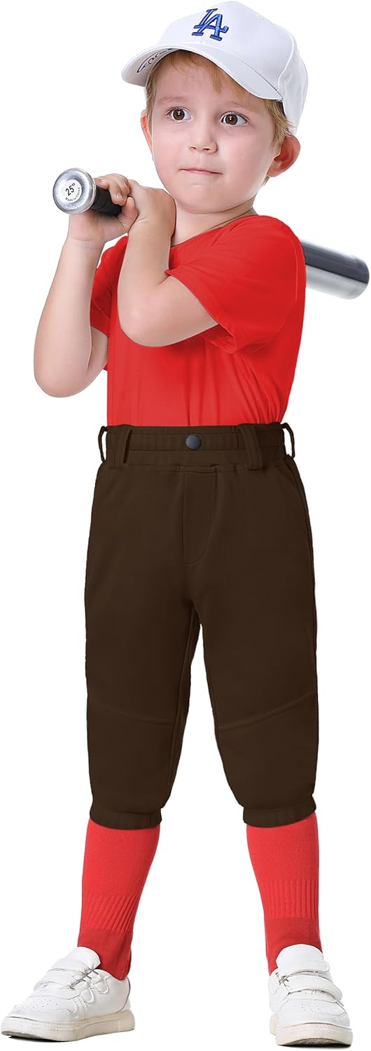 Toddler Boys Knicker Baseball Pants for T-Ball and Softball